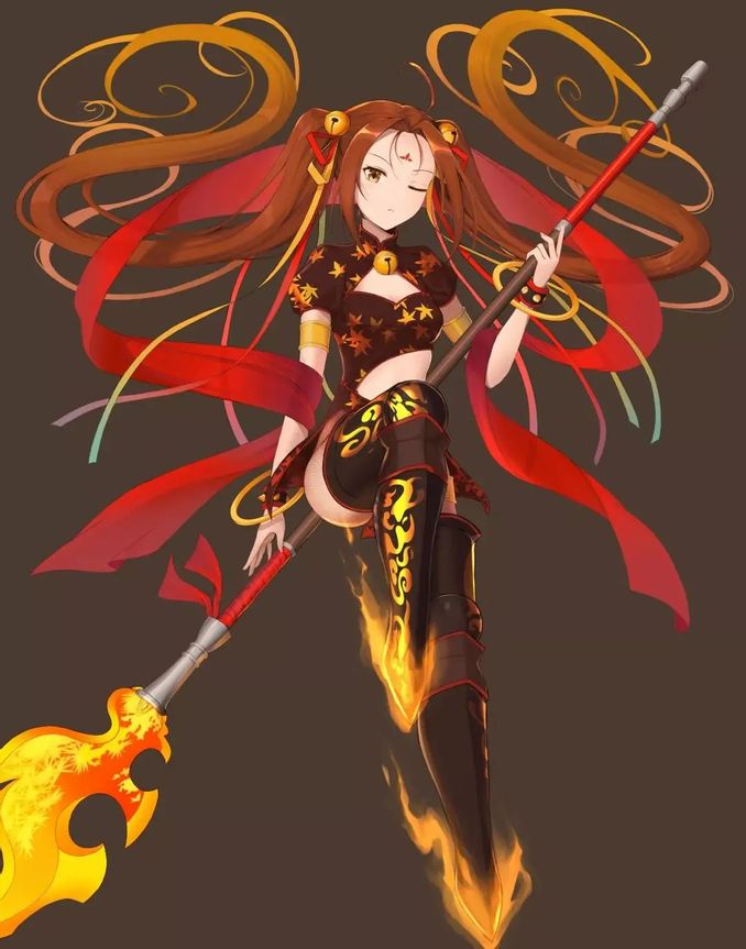 Fgo英靈圖鑑193 蓮花仙子 哪吒