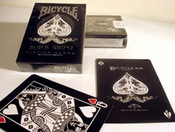 黑幽靈單車牌一代第1版詳盡介紹！Bicycle Black Ghost 1st Edition by Ellusionist！