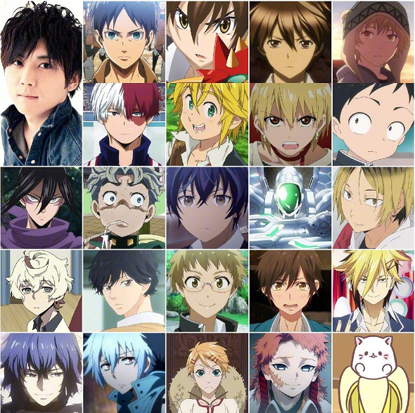 日媒投票 聲優梶裕貴配音角色人氣排行 艾倫排行第二