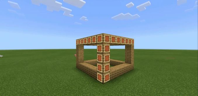 Minecraft 從零開始教你做建築 新手小屋