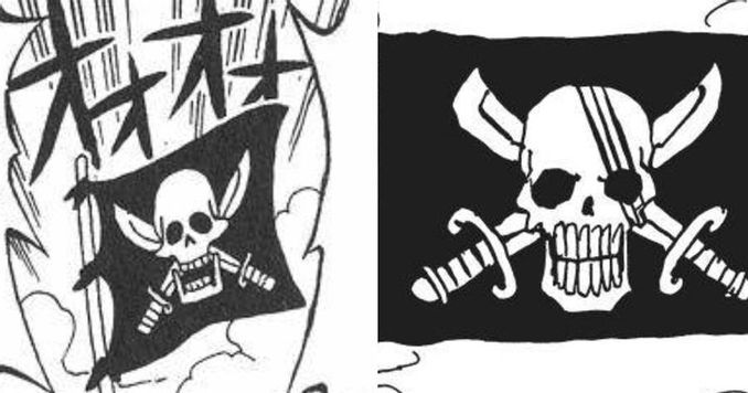 紅髮的海賊旗變了3次 越來越猙獰代表著香克斯的心態